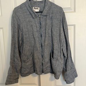 Flax oversized linen jacket S🛎️